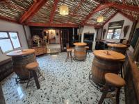 Posezení v ubytování Oryx Guesthouse