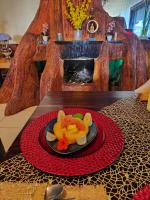 アラフエラにあるHotel Poas Paradiseの食器