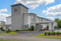 a building with a sap sign on the side of it at Sleep Inn &amp; Suites Smyrna - Nashville Area in Smyrna