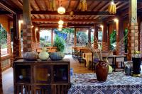 Et opholdsområde på Thái Tâm homestay