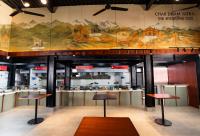 Restaurace v ubytování The Big Bridge- A Boutique Hotel On A Bridge