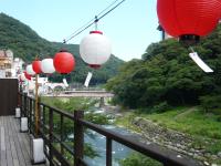 旅館の近くで見られる自然の景観
