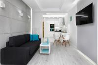 Kuchyňa alebo kuchynka v ubytovaní Apartament Nadmorski Gold