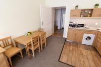 Kuchyň nebo kuchyňský kout v ubytování Karlova 25 Apartments
