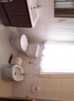 A bathroom at PR La Paz