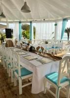 Restaurace v ubytování Praia de Chaves Bungalow ,Boavista