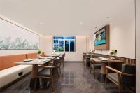 Гостиная зона в Echarm Hotel Haikou Friendship Sunshine City Wanlvyuan Branch