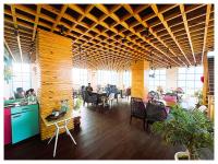 Restaurace v ubytování Sea View Hotel Golden Palace Rivera Puri