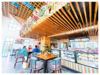 Restaurace v ubytování Sea View Hotel Golden Palace Rivera Puri