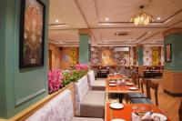 Χώρος καθιστικού στο Hotel Status Inn