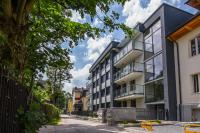 Budynek, w którym mieści się apartament