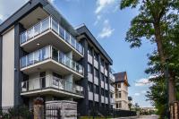 Budynek, w którym mieści się apartament