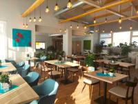 Restaurace v ubytování Apartments Čerešňový Sad & Wellness