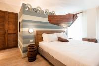 Posteľ alebo postele v izbe v ubytovaní Hotel San Michele