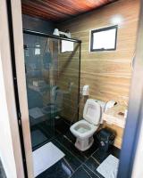 Ванная комната в Azzuro Hotel