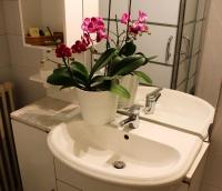 A bathroom at Hotel Parco Fiera