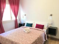 Posteľ alebo postele v izbe v ubytovaní Aiguaneu S´Ermita