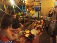 Jídlo v chaty nebo okolí