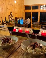 Nápoje v ubytování Villa De Los Sueños