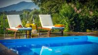 Bazén v ubytovaní Villa Natura prive swimming pool alebo v jeho blízkosti