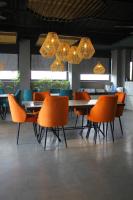 Χώρος καθιστικού στο Leork Hotel