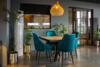 Χώρος καθιστικού στο Leork Hotel