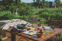 Jídlo v vily nebo okolí