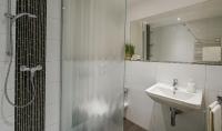 Koupelna v ubytování Hotel Chrisma