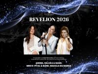 a poster for the rewritten revolution at Hotel Piatra Mare in Poiana Brasov