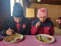 Mâncare la sau în apropiere de această cabană