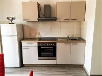 Kuchyň nebo kuchyňský kout v ubytování Apartments J&K