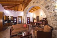 Posezení v ubytování PRIVATE Sapphiros Villa