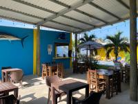 En restaurant eller et andet spisested på Hotel El Paredon