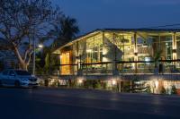 Bygningen som feriegården ligger i