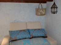 A seating area at Favignana Margot House