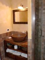A bathroom at Favignana Margot House