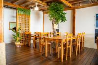 Majoituspaikan Mar Barú Beach House ravintola tai vastaava paikka