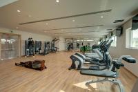 Fitness centrum a/nebo fitness zařízení v ubytování Al Khoory Atrium