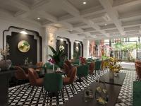 Χώρος καθιστικού στο The Dilly Hotel Saigon