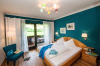 Łóżko lub łóżka w pokoju w obiekcie Hotel LÄRCHENHOF