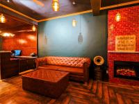 Posezení v ubytování Heavenly Retreat, Shangarh