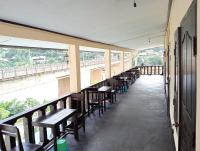 En balkon eller terrasse på Nongkhiaw view Guest house