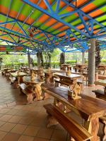 Restaurace v ubytování Eco Hotel Lagos de Lusitania