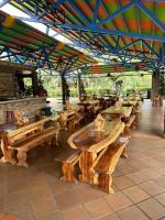 Restaurace v ubytování Eco Hotel Lagos de Lusitania