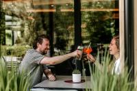 Nápoje v ubytování Apartmenthaus Wiesenhof