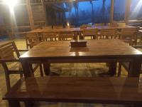 En restaurant eller et andet spisested på Jati mulyo Cottage Dieng