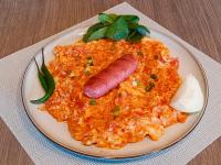 a plate of food with a hot dog on top at Comfort Inn & Suites Sombrero in Adelaide