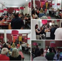 En restaurant eller et andet spisested på Pino Hotel