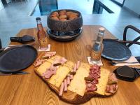 Φαγητό σε αυτή η παραθεριστική κατοικία ή κάπου εκεί κοντά