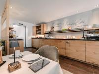 Η κουζίνα ή μικρή κουζίνα στο Alpinhotel Monte Superior - Silvretta Card Premium Betrieb